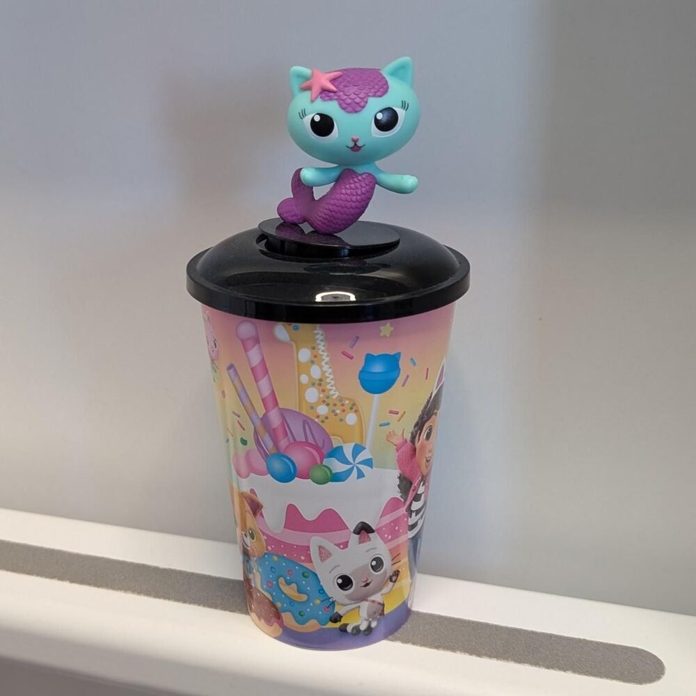 Dreamworks Gabby's Dollhouse The Movie MerCat Regal Regency Promotional Tumbler